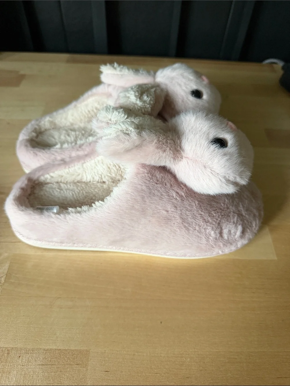 NEW! Kids Plush Bunny Slippers - Pink